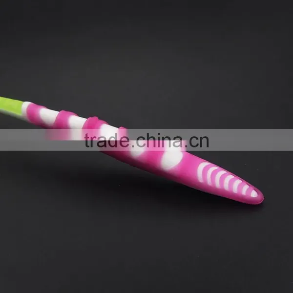 Top Quality Nylon Bristles for Adult Anti Bacterial Double Color Lovely Kids Toothbrushes photo-6