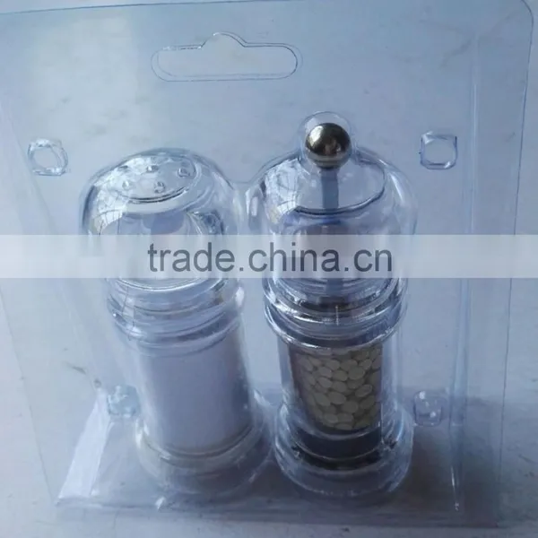 SE-18A-2 Acrylic Pepper Mill 2PCS Set photo-4