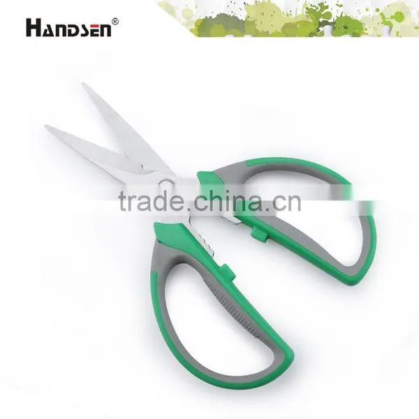 Small 5-3/4" TPR Soft Grip Handle Seafood Scissors Crab Scissors photo-2