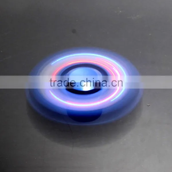 2017 New Hot Anti Stress Hand Tri-Spinner LED Noctilucent Fidget Finger Toy EDC For Kid/Adult photo-4