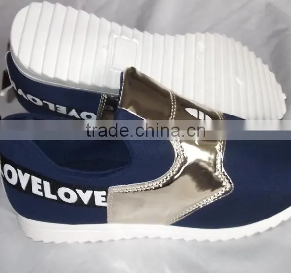 PVC Injection Girls Colorful Casual Shoes photo-2