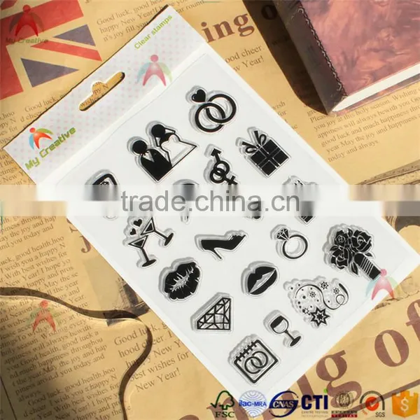 Christmas Clear Stamps for Scrapbook 2017 Top Valentine's Day Souvenirs for Wedding photo-3