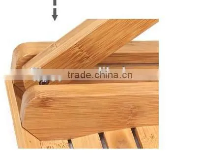 Small Foldable Bamboo Stool photo-2