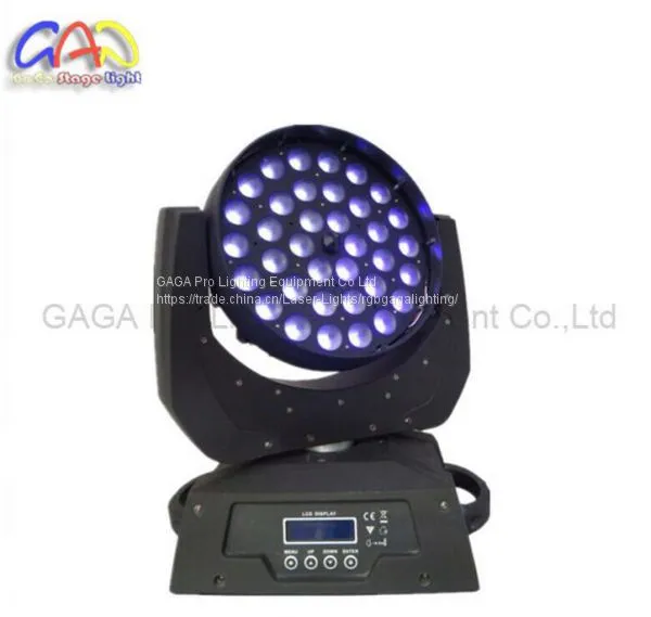 36 * 10W High Power RGBW 4-in-1 LED With Zoom Function Moving Head Light photo-3