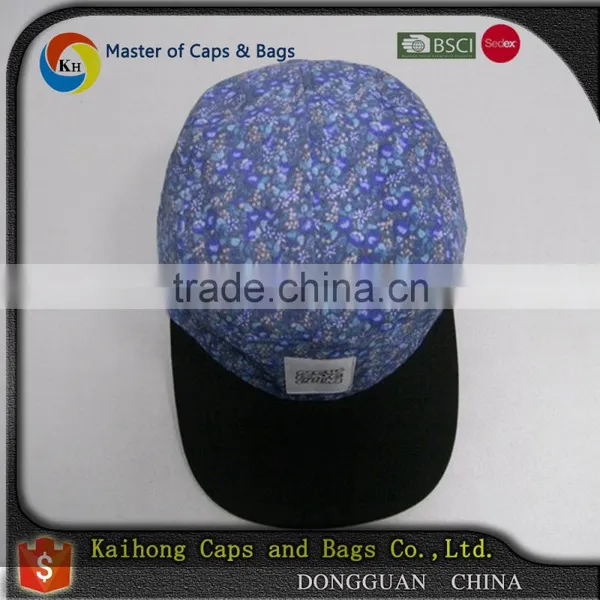 Wholesale Blank Custom 5 Panel Hat With Full Sublimation Logo photo-4
