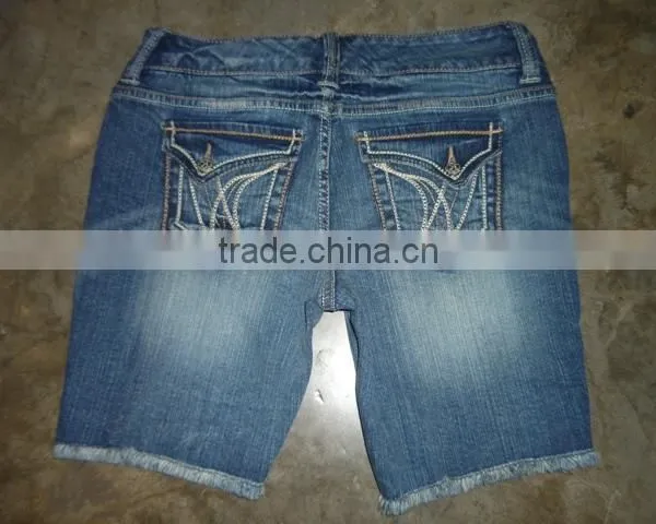 Denim Shorts, Ladies Stylist Denim Sexy Shorts photo-4