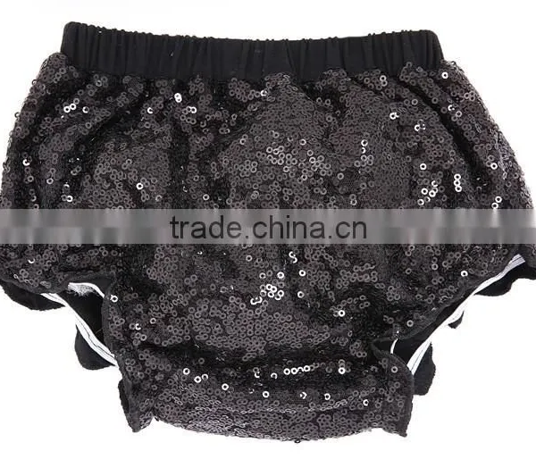 2017 Newborn Fashion Baby Sequin Bloomer Baby Sparkle Underwear Children Diaper Cover photo-6