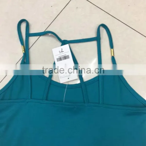 China Stocklots Ladies Summer Sleeveless Bulk Tank Top photo-5