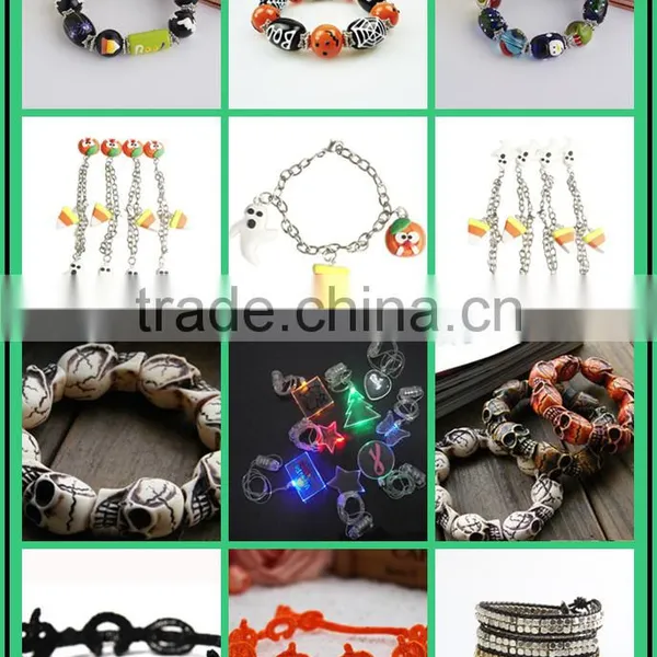 Funny Children Halloween LED Celebration Bracelets Light Luminous Bracelet Electronic 2016 photo-6