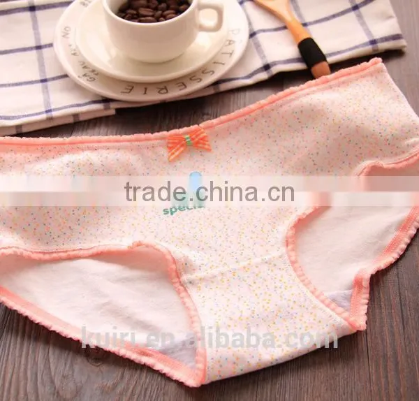 Top Quality Women's Cotton Briefs High Waist Panties Cotton Underwear Cute Girl Lingerie Breathable Underpants EA3 photo-4
