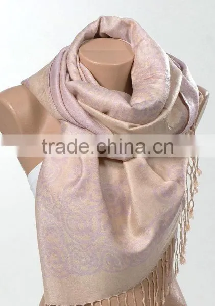 Long Scarf or Shawl or Neck Wrap. Mothers Days Scarf. Fall Oversize Scarf Wrap. Turquoise and Beige. photo-2