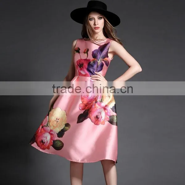 Hot Sale Fashion New Women Handed Sequins Slim Dresses Sleeveless Dress photo-3