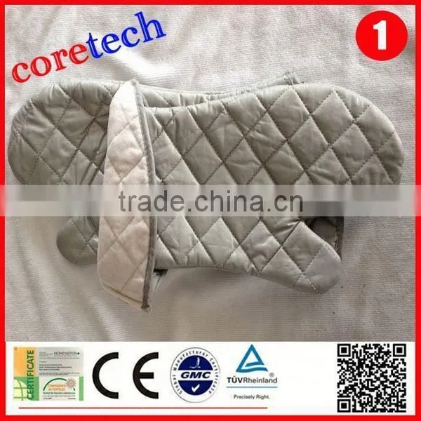Hot Sale Plain Canvas Oven Mitt With Cotton Factory photo-3
