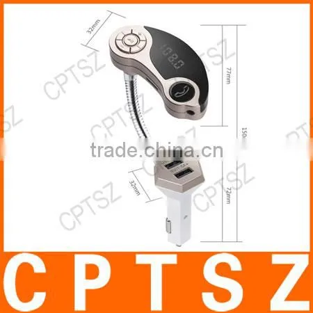 GT86 Car MP3 Dual USB MP3 MP3 Bluetooth Player/Design Of Double Charger For MP3 Player Wireless Bluetooth FM Transmitter photo-5