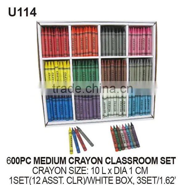 300PC LARGE CRAYON CLASSROOM SET / NON TOXIC CRAYON photo-2