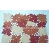Applique Suede Leaves Placemat