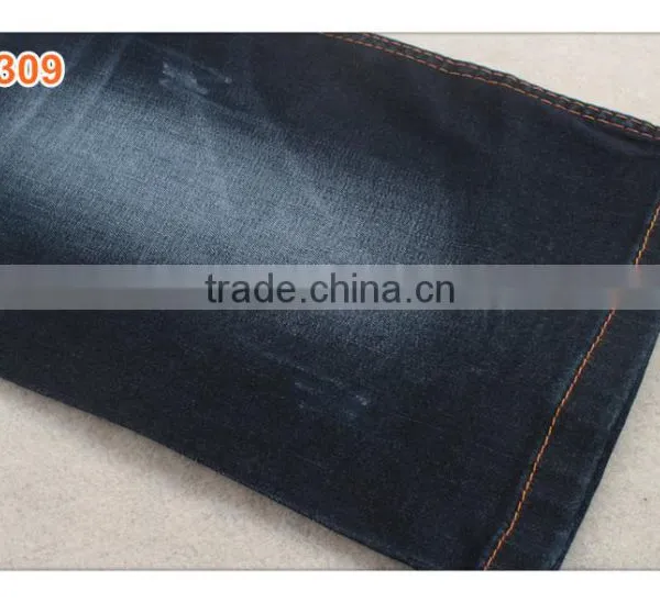 9.5oz Dark Blue Stretch Denim Jeans Fabric Made in China photo-4