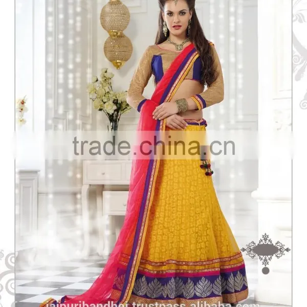 Dangler,Lace,Resham,Stones work Lehenga Choli