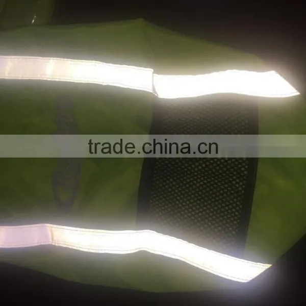 Hot Sale Fluorescent High Visible Waterproof Safety Reflective Backpack Cover photo-5