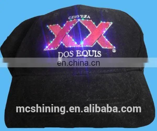 2017 HOT Popular Falshing Light Snap on Hats/cap Hip Hop photo-3