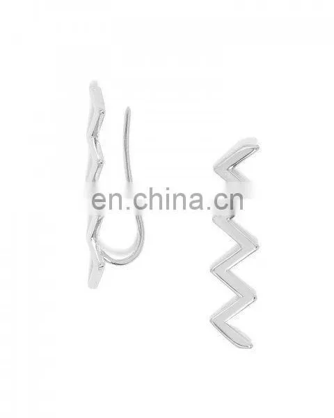 Pave Zig Zag Ear Crawlers Set photo-2