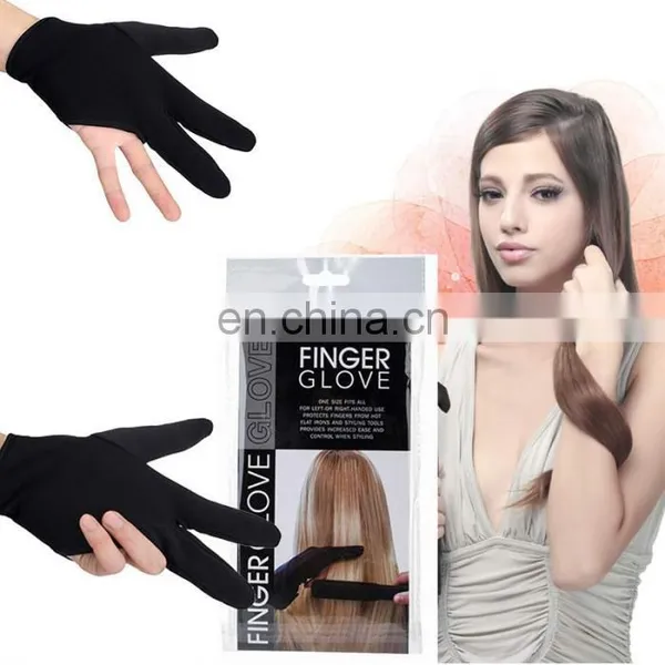 Heat Resistant Barber Hairdressing Styling Hair Curling Heat Resistant Fiber Gloves photo-4