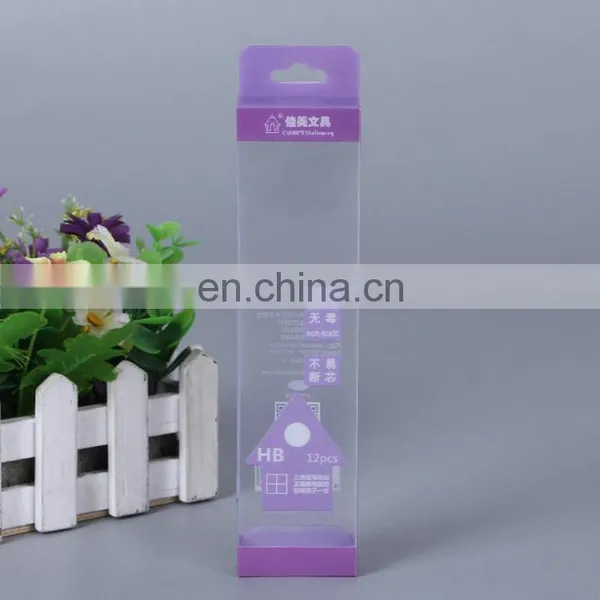 Factory Direct Selling Environmental Protection PP Plastic Packing Box, PVC Color Printing Box, Stationery Packing Box With Hang photo-4