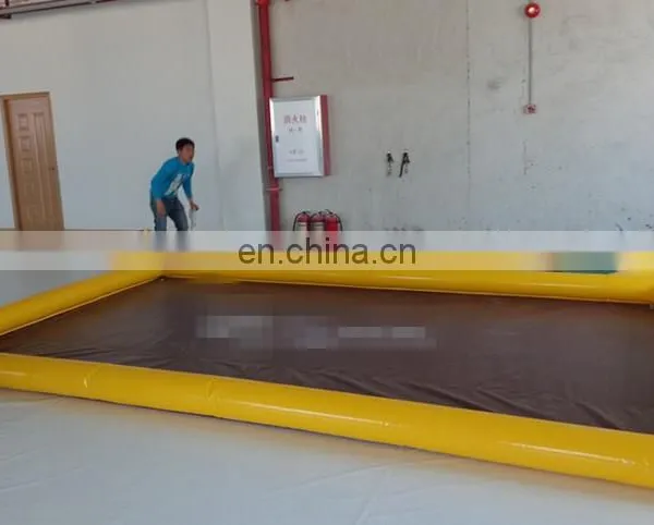 Commercial Car Mat Easy Clean Water PVC Tarpaulin Inflatable Wash Car Mat photo-6