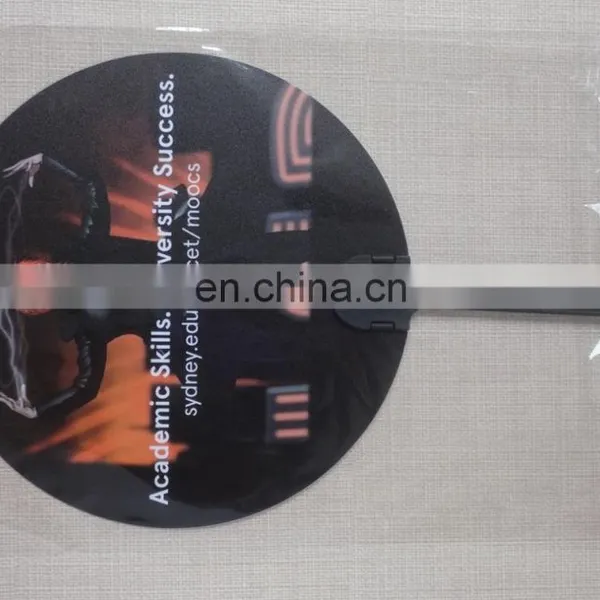 Made in China PP Advertising Plastic Hand Fan photo-4