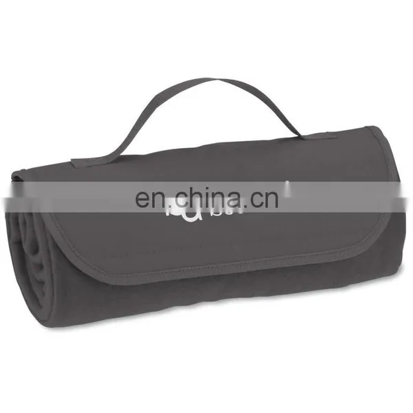 XD1031 Roll up Travel Blanket Roll up Fleece Picnic Blanket With Waterproof photo-5