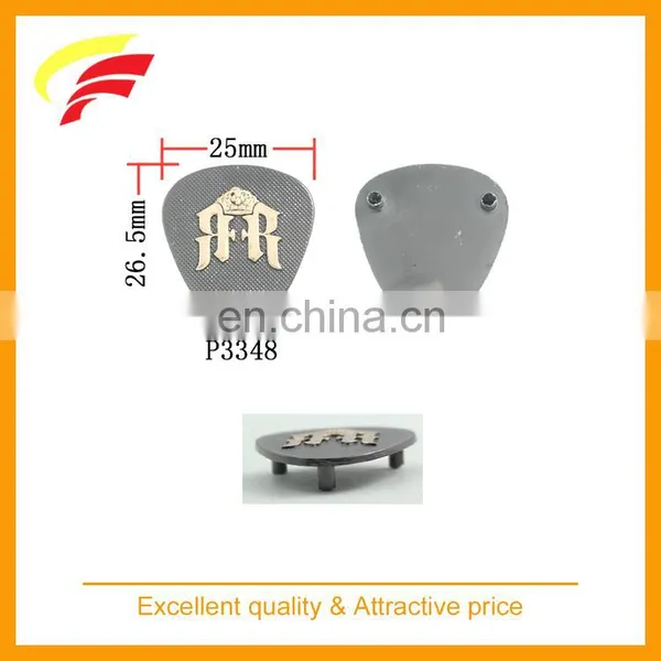 Metal Badge , Zinc Alloy Label Buckle, Metal Rivet With Embossed Logo for Garment photo-2