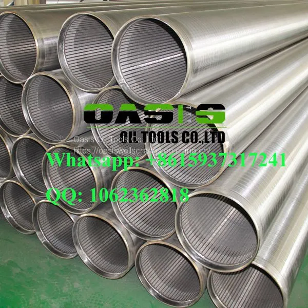 304L Stainless Steel V Wire Shape Johnson Screens photo-4