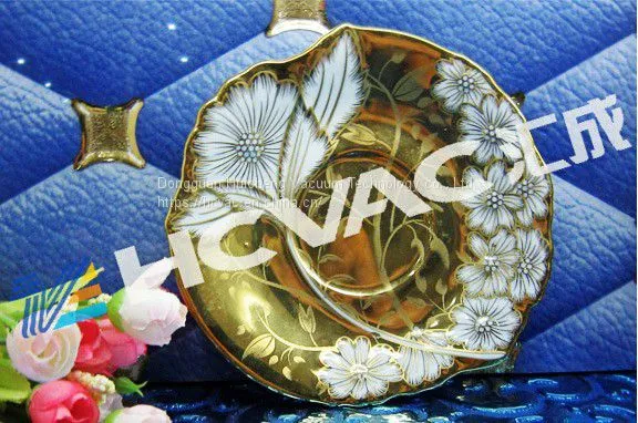 Ceramic Cup Gold PVD Coating Machine/Ceramic Teapot Vacuum Coating Machine (HCVAC) photo-5
