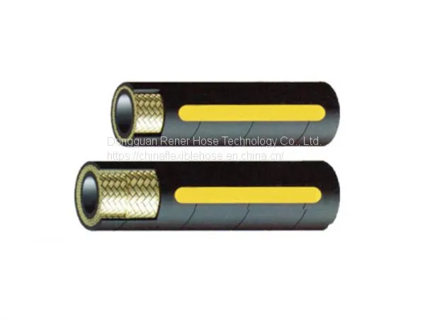 Mining Heavy-Calibre Wire Braided Hydraulic Rubber Hose photo-2