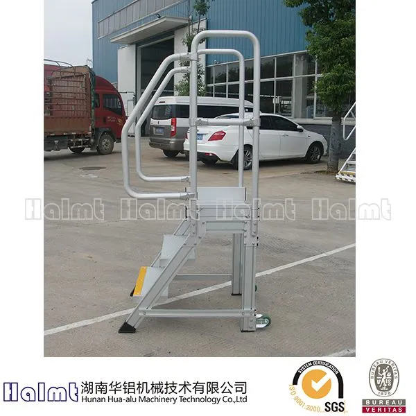 Portable Lightweight Aluminum Platform Step Ladders photo-2