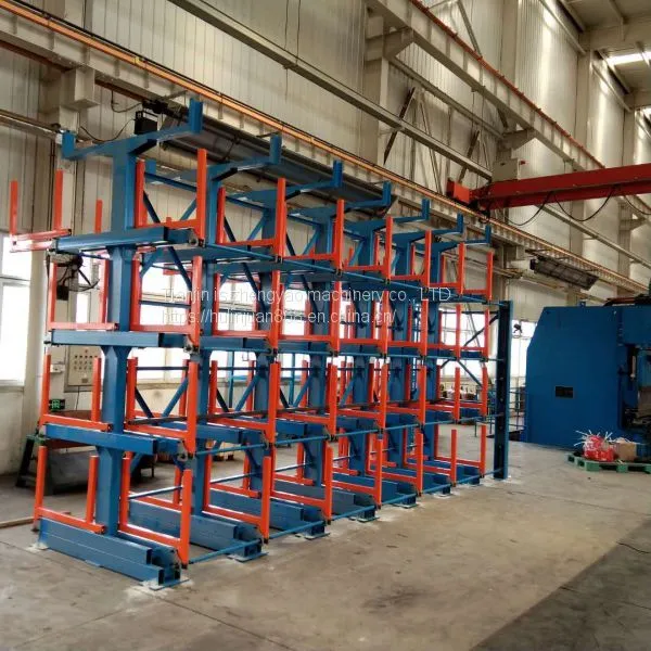 Pipe Storage Used a Crane With What Save Space Expansion Cantilever Shelves photo-2