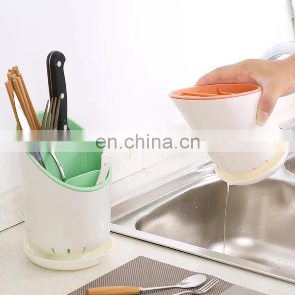 Wholesale PP Kitchen Fork Tool Spoon Strainer Chopstick Holder Chopstick Container photo-5