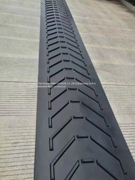 Chevron Cleated Rubber Conveyor Belt photo-4