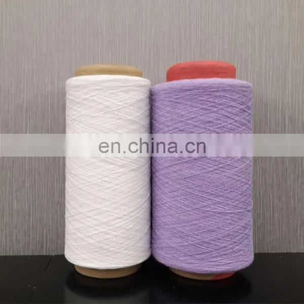 Gots Certified Custom Dyed Knitted Color Black White 100% Cotton Yarn photo-3