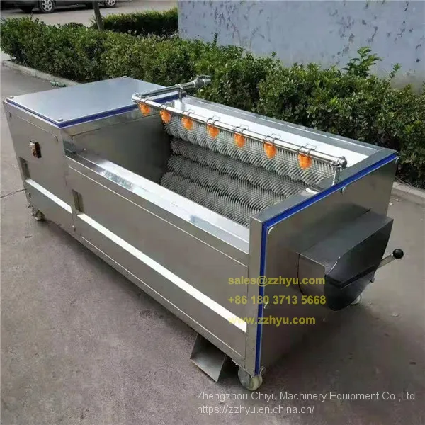 High Efficient Cassava Peeling Washing Machine Ginger Washing Peeling Machine Yam Peeling Washing Machine photo-4