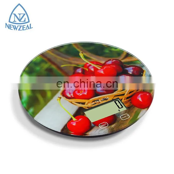 High End Quality 5kg1g Digital Kitchen Scale Highly Accurate Round Food Scale photo-4