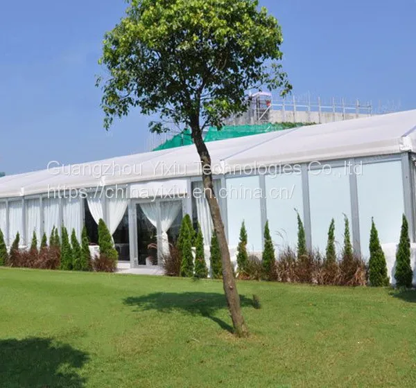 Aluminum Party Tent With Glass Walls,glass Wall Wedding Event Tent for Outdoor Area photo-4