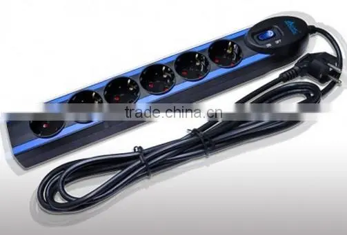 Surge Protector, LED Digital Display, 6 Sockets photo-2