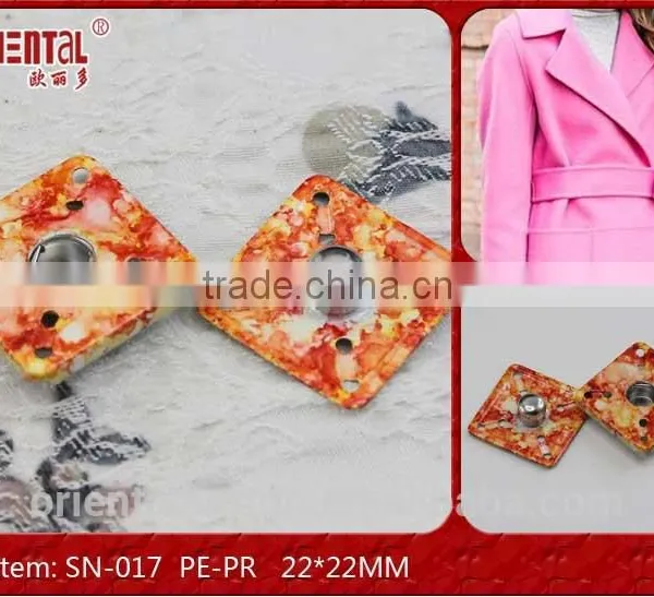 Square Metal Snap Button photo-2
