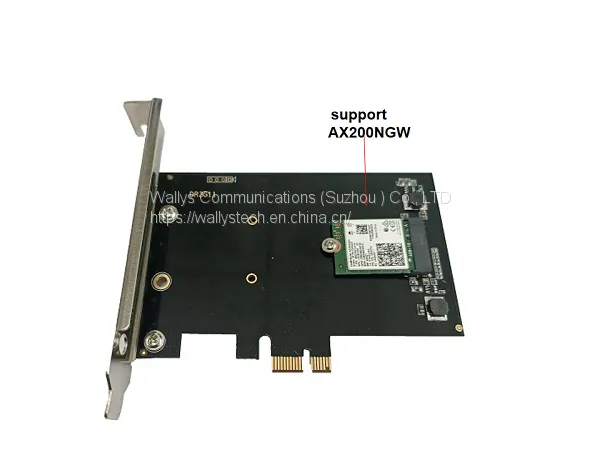 Wallys DR3G11 WiFi-modules-PCIe-adapter Linux AX200NGW Support QCN9074 photo-2