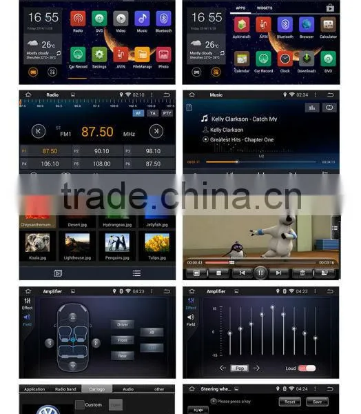 7" FORD Focus Car GPS Android 4.4.4 Car GPS DVD Player for FORD FOCUS C-MAX FIESTA FUSION GALAXY KUGA WIFI, 3G,Bluetooth,SWC photo-4