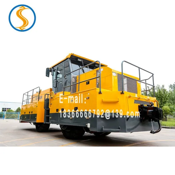 Heavy Internal Combustion Tractor Two-way Track Electric Tractor for Railway Operation Vehicle photo-2