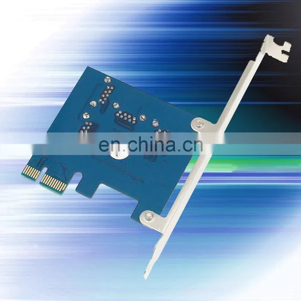 Pcie 1 To 4 Pcie 16x Riser Card Pci-e 1x To 4 Usb 3.0 Pci-e Riser Adapter Port Multiplier Card photo-2