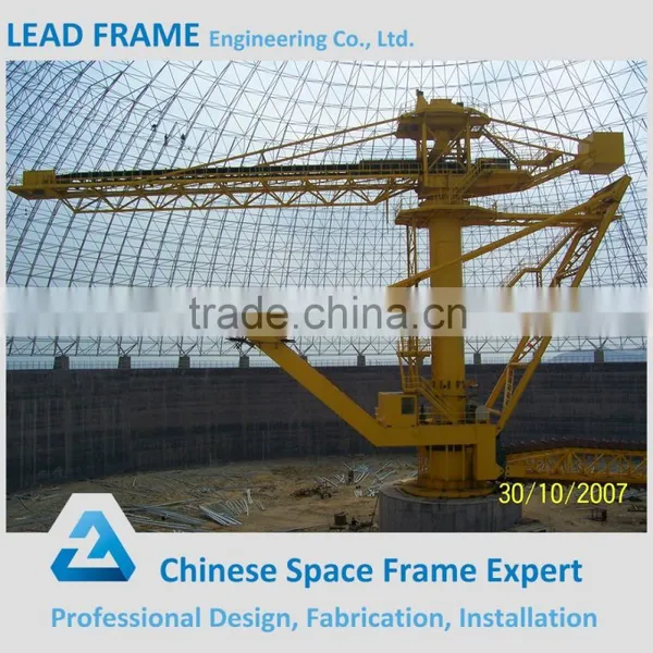 Large Span Space Frame Vaulted Roof for Coal Storage photo-2