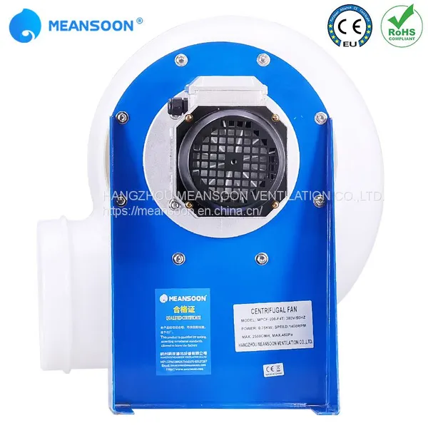 MPCF-200-F4T Plastic Chemical Corrosion Resistant Lab Exhaust Fans photo-4